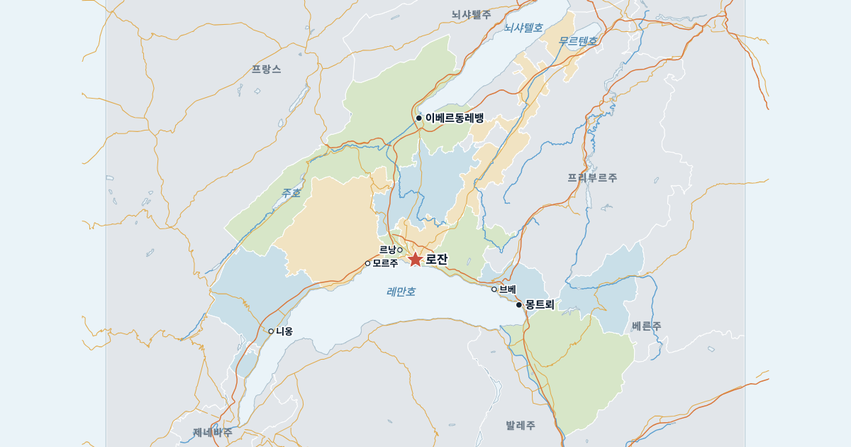 보주 지도(주요 도시 포함)