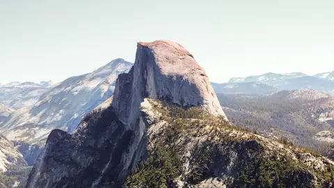 Half Dome seen from Glacier Point