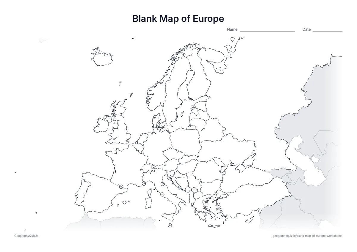 Printable Russian Worksheets.pdf Blank Map of Russia – Free Printable PDF Worksheets | GeographyQuiz.io