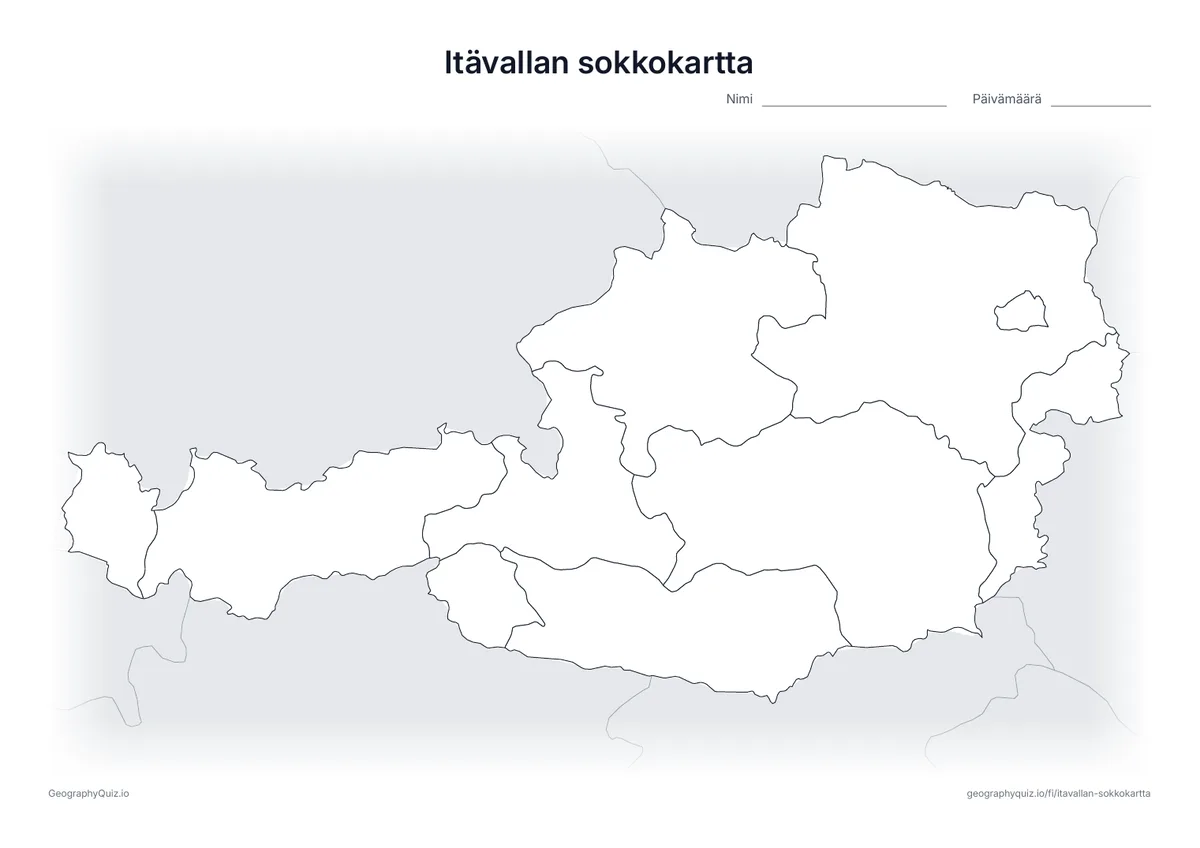Esikatselu: sokkokartta – Itävalta