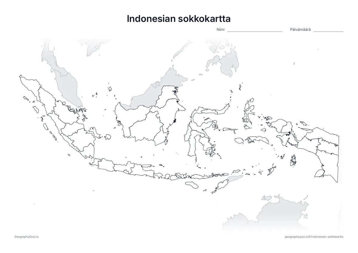 Esikatselu: sokkokartta – Indonesia