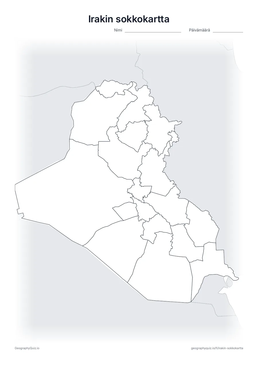 Esikatselu: sokkokartta – Irak