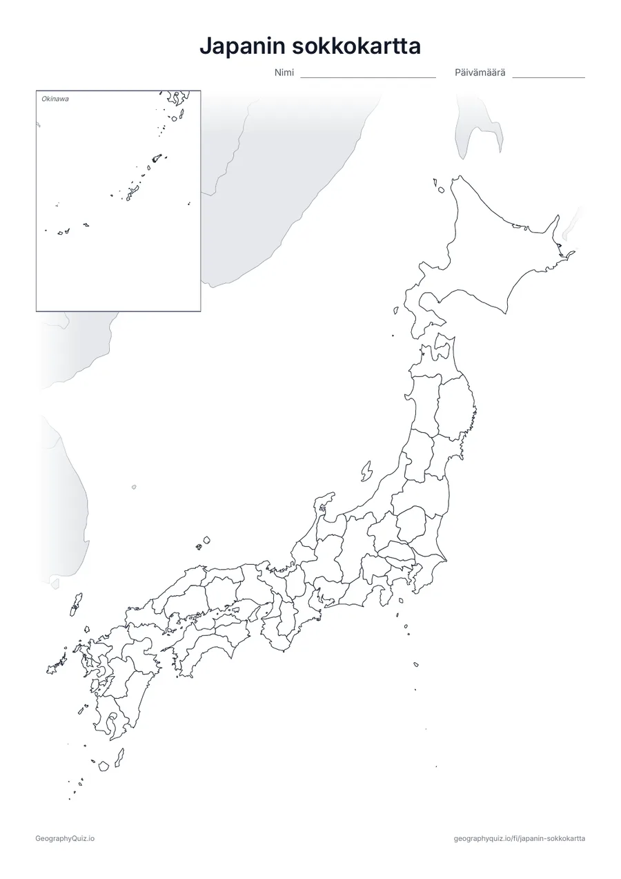 Esikatselu: sokkokartta – Japani