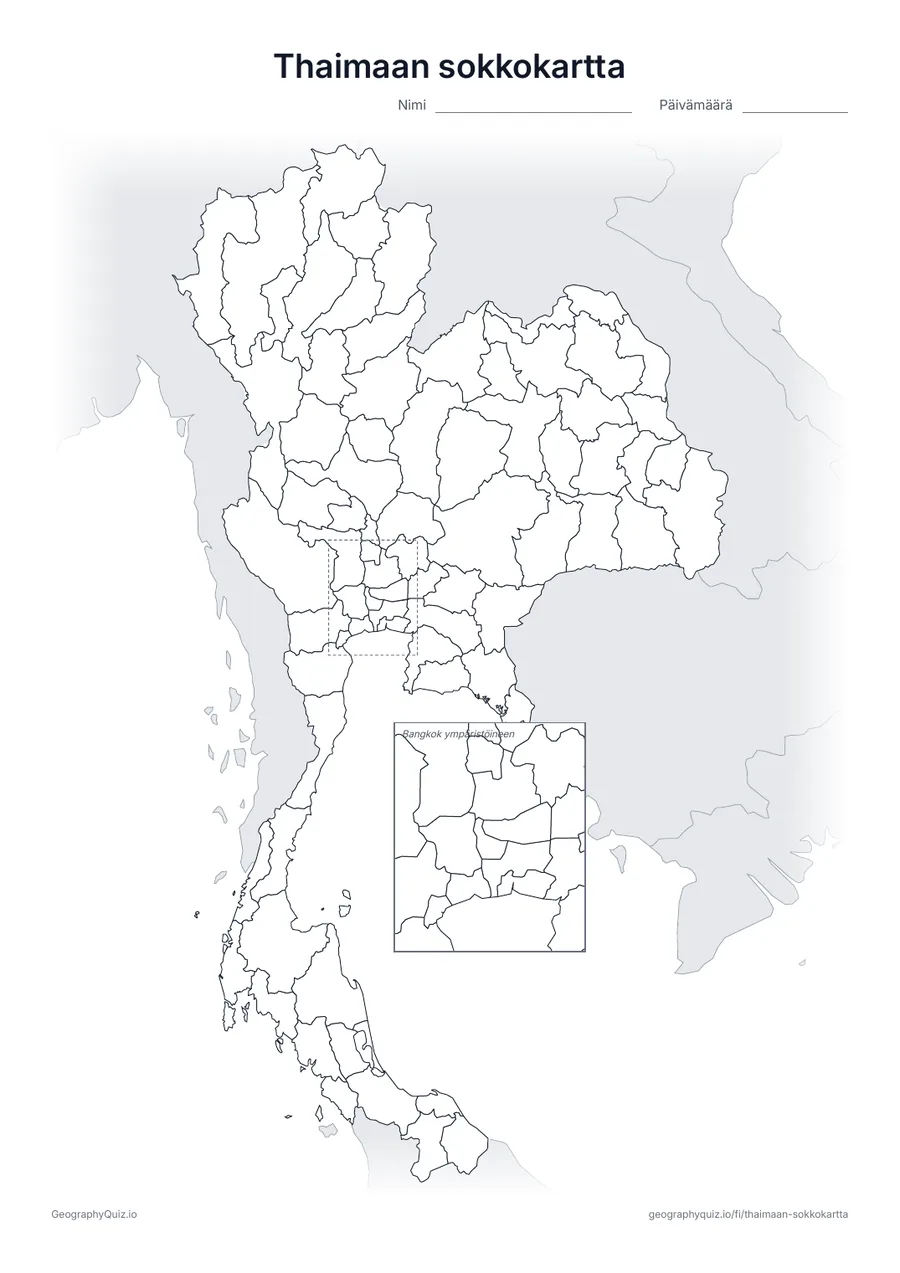 Esikatselu: sokkokartta – Thaimaa