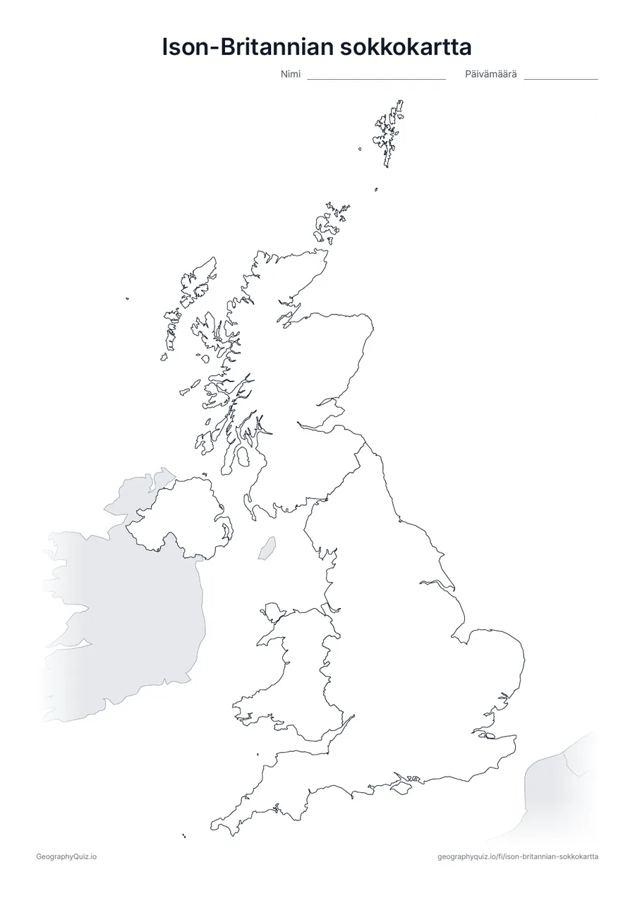 Esikatselu: sokkokartta – Iso-Britannia